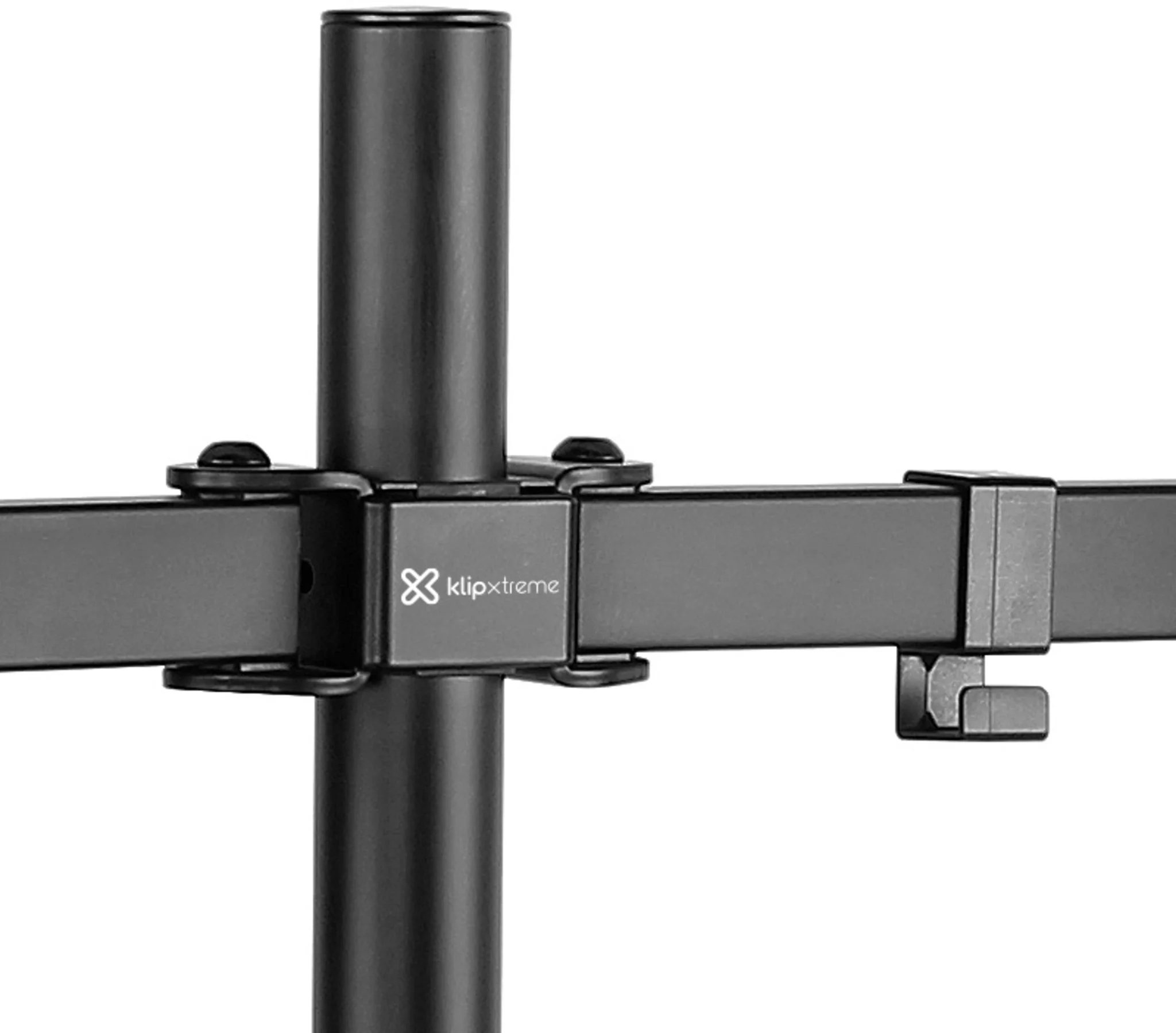 Imagen 2 de Soporte de Escritorio 2 Brazos para Monitor 13" a 32" Giro 180° Rot 360° - KLIPX