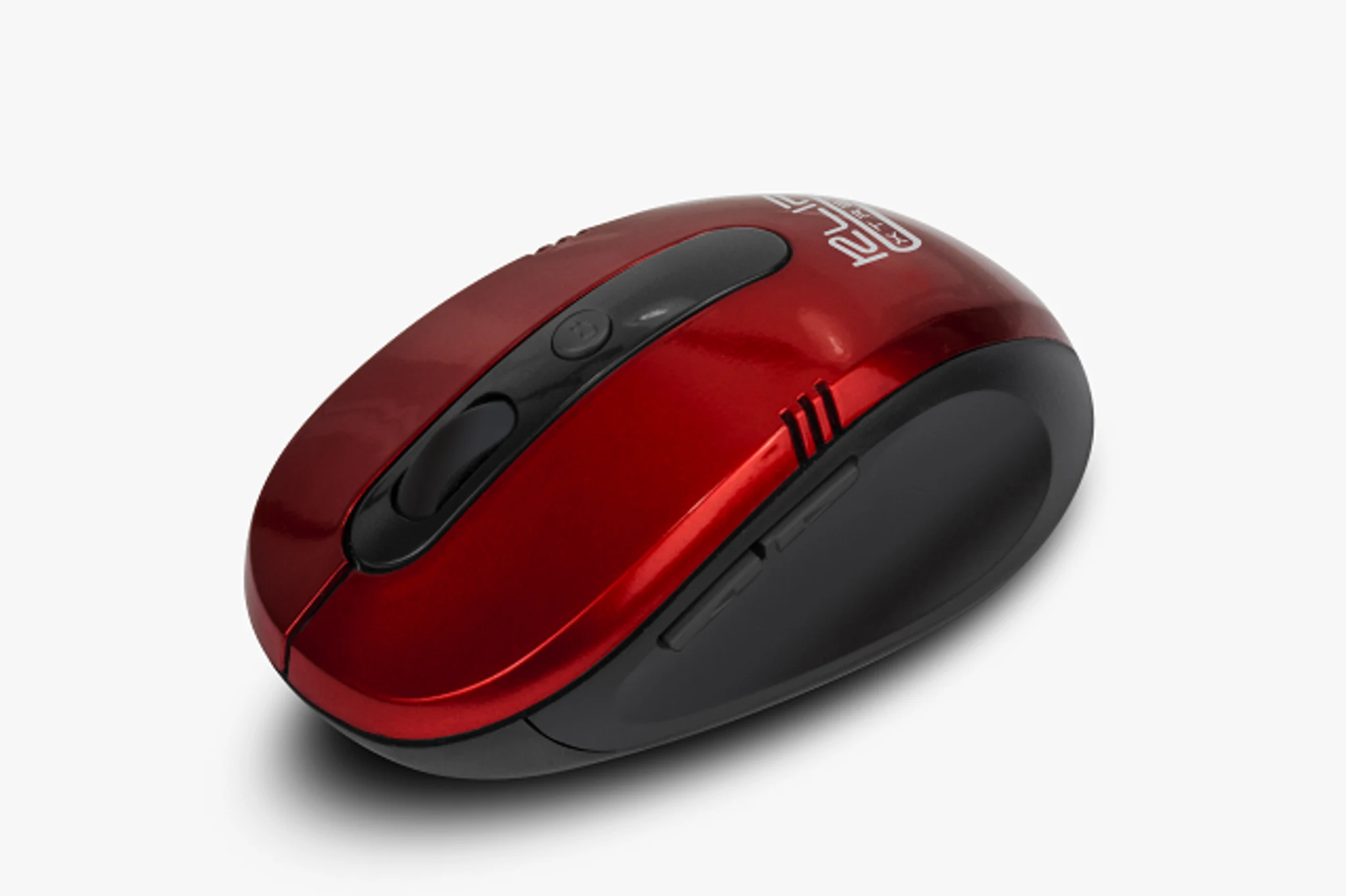 Imagen 4 de Mouse Inalámbrico KlipX KMW-330RD 6 botones 2.4GHz 1600dpi Recep. USB Color rojo