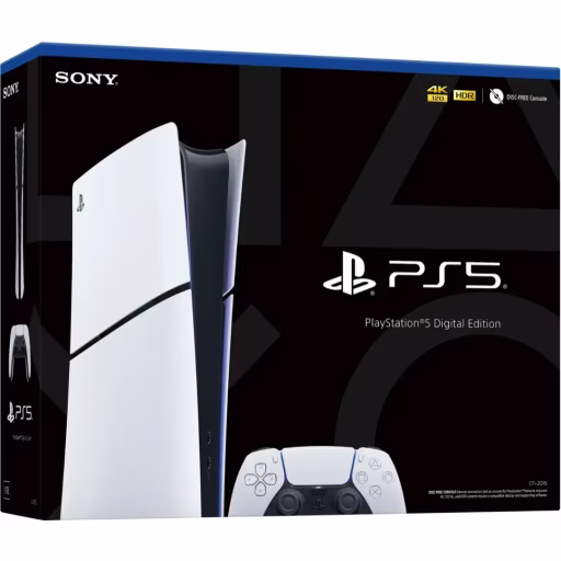 Imagen 5 de Consola Sony PlayStation 5 Slim Digital Edition SSD 1TB 8K HDR Audio 3D Blanco