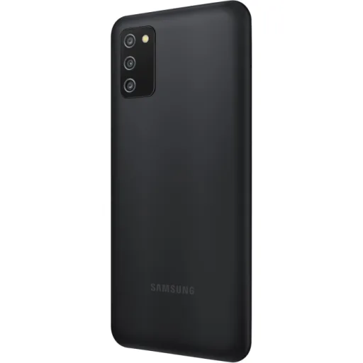 Imagen 1 de Samsung Galaxy A03s - 4G smartphone - SIM doble - RAM 3 GB / Memoria interna 32 GB - microSD slot - pantalla LCD - 6.5" - 1600 x 720 píxeles - 3 x cámaras traseras 13 MP, 2 MP, 2 MP - front camera 5 MP - negro