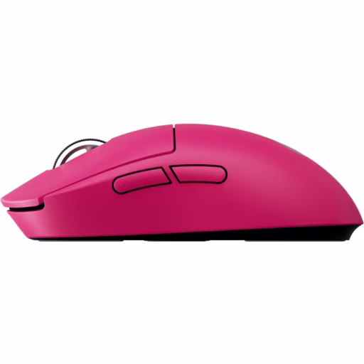 Imagen 1 de Mouse Inalámbrico Gamer Logitech Pro X SuperLigth 2C SenHero 2 LIGTHFORCE Rosado