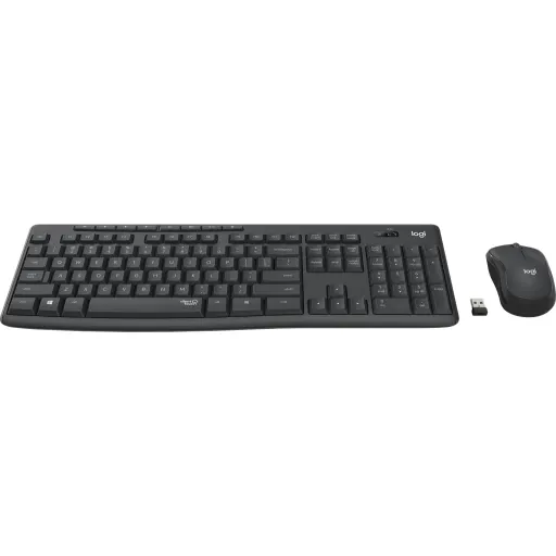 Imagen 1 de Kit Teclado Mouse Inalámbrico Logitech MK295 Tecnologia Silent Touch BT 2.4Ghz