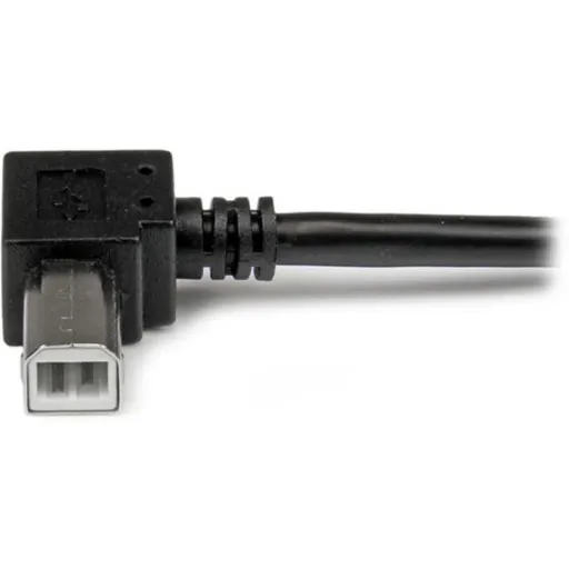 Imagen 4 de Cable USB A Macho a USB B Macho Conector Ángulo derecho Longitud 1 metro