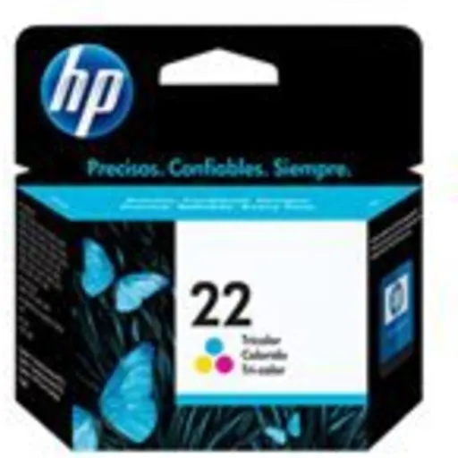 Imagen 1 de Cartridge HP Tricolor 22XL para Deskjet 3910 D1310 D1420 D1520, 415 páginas