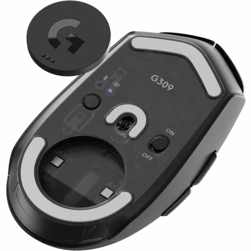 Imagen 4 de Mouse Gamer Inalámbrico Logitech G309 LIGHTSPEED Sensor Hero 25K 2.4GHz/BT Black