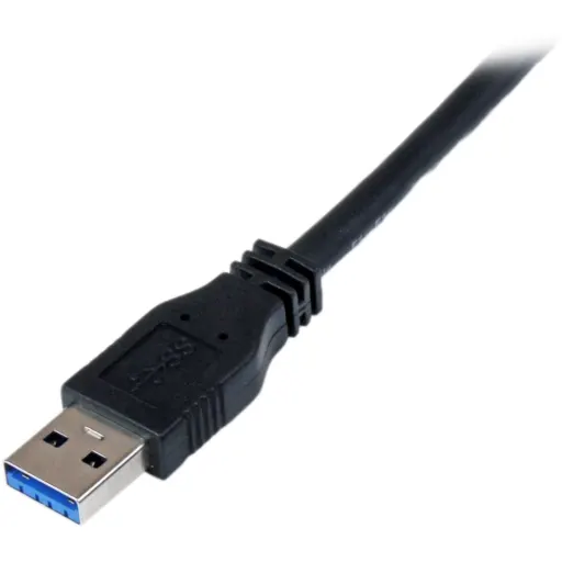 Imagen 3 de Cable USB 3.0 Tipo-A a Micro USB Tipo-B M/M 1mt Certificado SS Negro - StarTech