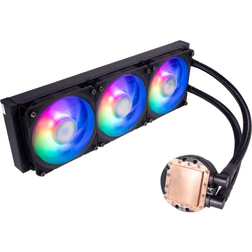 Imagen 0 de Refrigeración Líquida Cooler Master MasterLiq PL360 Flux ARGB Intel/AMD 3*120mm