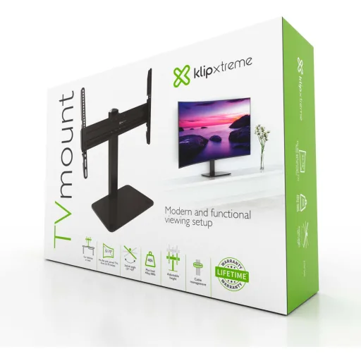 Imagen 5 de Soporte Sobremesa para TV 37" a 70" hasta 40kg Color Negro - KlipX KTM-500