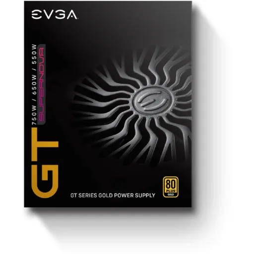 Imagen 1 de Fuente de Poder EVGA Supernova 750 GT, 750W 80 Plus Gold Modular Activo ATX Negr