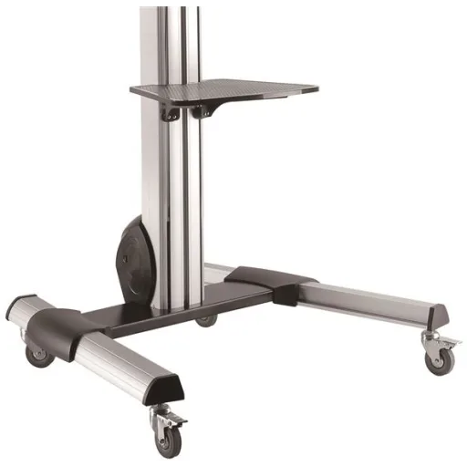 Imagen 2 de Soporte Pedestal para TV 32" a 75" hasta 40kg VESA 600*400 Color Negro y Plata