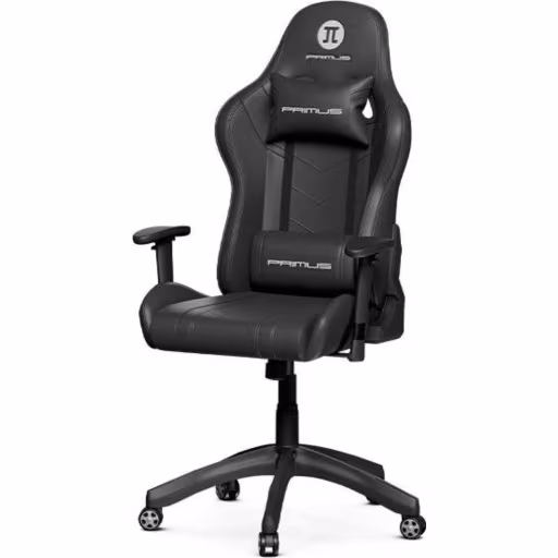 Imagen 0 de Silla Gamer Primus Gaming Thronos100, Ergo. Eco-Cuero Black Respaldo 135° Negro