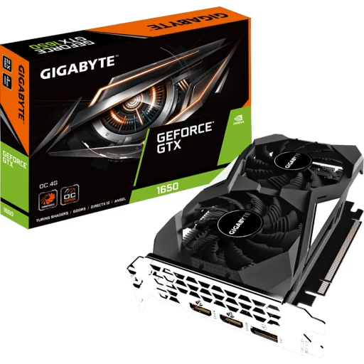 Imagen 0 de Tarjeta de Video Gigabyte NV-GF GTX 1650 OC 4G 4GB GDDR5 2*HDMI 1*DP Activo ATX