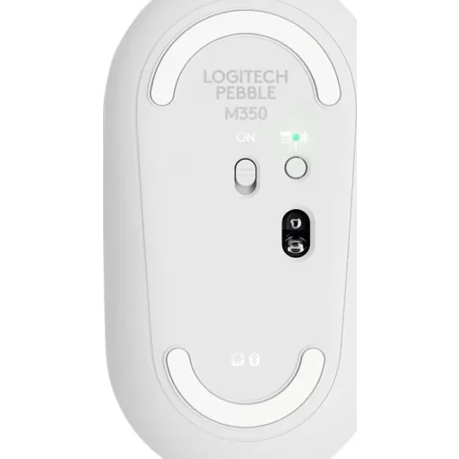 Imagen 14 de Mouse Inalámbrico Logitech Pebble M350 Óptico 1000dpi 3 Botones Color Blanco