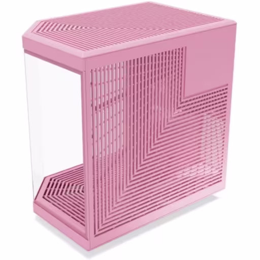 Imagen 5 de HYTE Y70 Rosado STRAWBERRY MILK ATX con Riser PCIe 4.0 Incluido (NO INCLUYE LCD) CS-HYTE-Y70-SW