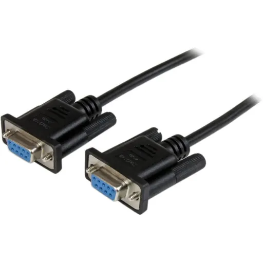 Imagen 0 de Cable de SERIE RS232 DB9 H/H Serie de módem nulo 2mts Color Negro - StarTech