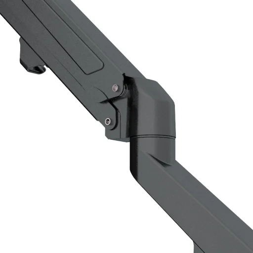 Imagen 3 de Soporte de Escritorio 1 Brazo para Monitor 17" a 27" 6.5Kg Resorte Neumático Neg