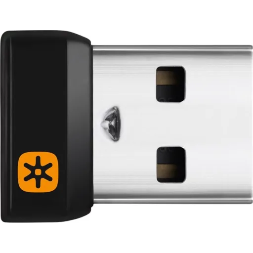 Imagen 1 de Receptor USB UNIFYING para Mouse/Teclado Logitech Inalámbrico Negro/Plata