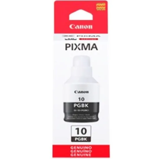 Imagen 1 de Botella de Tinta Canon GI-10 Negro para Imp PIXMA G5010/G7010/GM2010/G6010,170ml