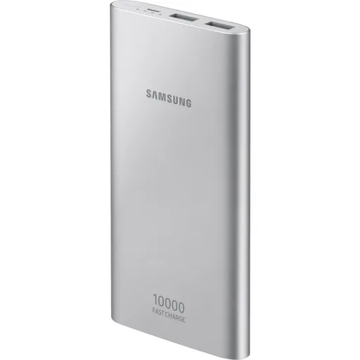 Imagen 4 de Batería Externa Samsung 10.000mAh Quick Charge Micro USB Plateada 2*USB