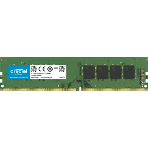 Imagen 0 de Memoria RAM 8GB DDR4 3200MHz DIMM CL22 Non-ECC 1.2V 288pin - Crucial