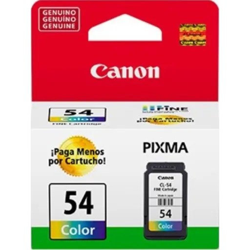 Imagen 0 de Cartridge Canon CL-54 Color Tinta para Imp PIXMA E-402/E-461/E-481, 100Pág 6.2ml