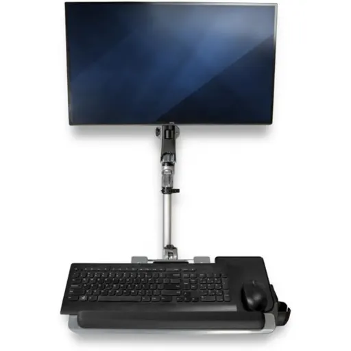 Imagen 4 de Soporte de Pared para Monitor/Teclado hasta 34" c/Bandeja Articulado de Pie - ST