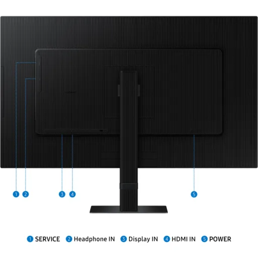 Imagen 1 de Monitor Samsung S70UD ViewFinity S7 27" UHD 4K 3480*2160 IPS DP 2*HDMI 60Hz