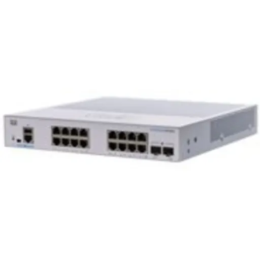 Imagen 1 de Switch Cisco CBS250 Smart 16 Puertos GE 10/100/1000, 2 Gigabit SFP