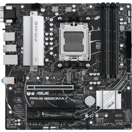 Imagen 2 de Tarjeta Madre Asus PRIME B650M-A II-CSM AMD AM5 4*DDR5 2*M.2 DP HDMI VGA USB3.2