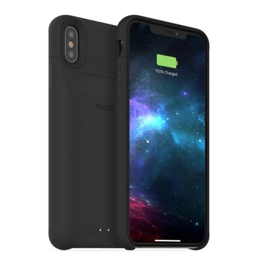 Imagen 0 de mophie Juice Pack access - Caja de batería para teléfono móvil - policarbonato - negro - para Apple iPhone XS Max