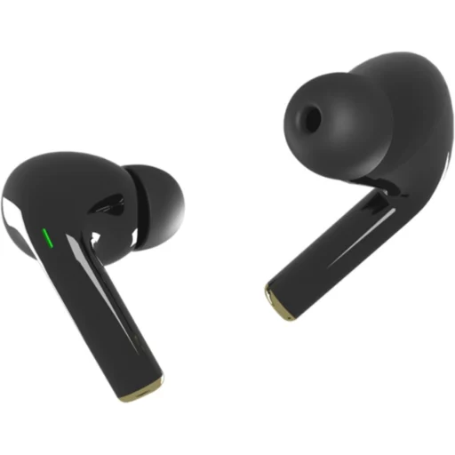 Imagen 2 de Audífonos Inalámbricos KlipX KTE-050 Bluetooth5.1 CunaCarga Mic Touch USB Negro