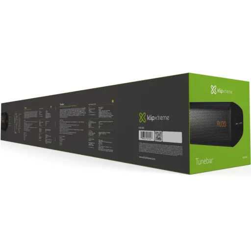 Imagen 4 de Parlantes Soundbar Klip Xtreme KSB-00A  Black - 2.0ch 60W BT HDMI-OPT-RCA