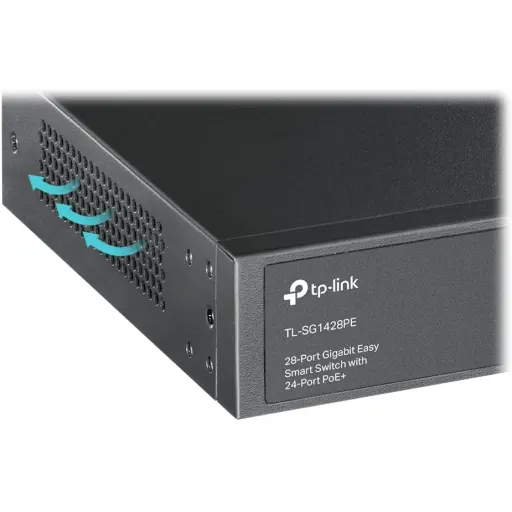 Imagen 2 de Switch TP-Link TL-SG1428PE 24 Puertos Gigabit PoE+ 2x10/100/1000 Easy Smart
