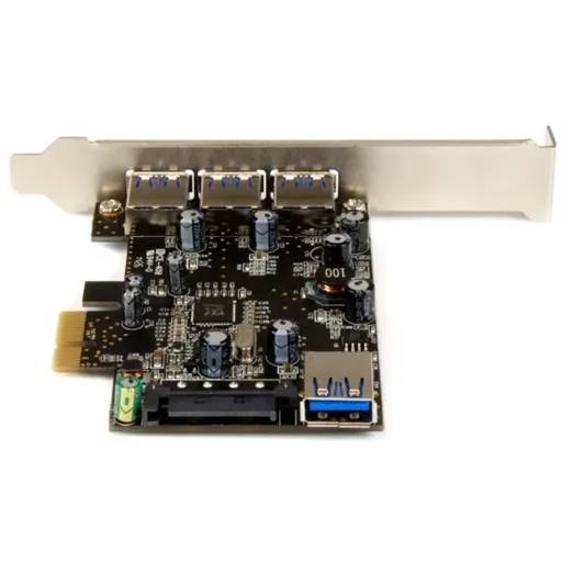 Imagen 3 de Tarjeta StarTech, PCIe x1 con 4 Puertos USB 3.0, 3 externos 1 interno 