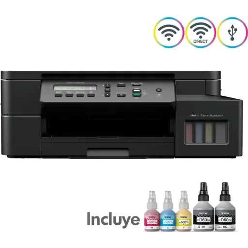 Imagen 12 de Impresora Multifunción Brother DCP-T520W Tanque Tinta Color WiFi USB MFP 30ppm