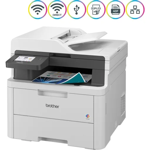 Imagen 1 de Impresora Multifunción Brother DCP-L3560CDW Láser Color Doble Cara WiFi LAN USB