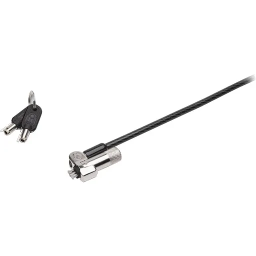 Imagen 3 de Cable de Seguridad Kensington NanoSaver K64444WW Candado 2 Llaves Acero inox Neg