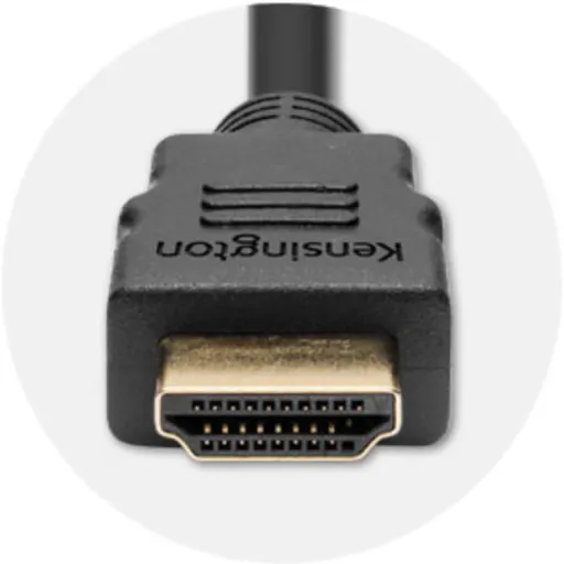 Imagen 9 de Cable HDMI Macho a HDMI Macho V2.0 Longitud 1.8mts Color Negro - Kensington
