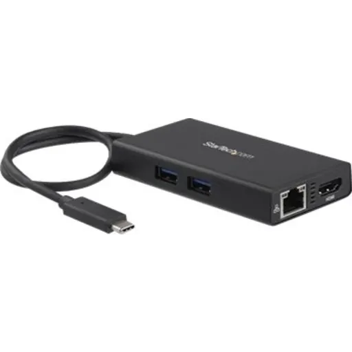 Imagen 8 de Docking Station StarTech USB-C a HDMI 4K LAN 2*USB 3.0 Negro para PC Notebook