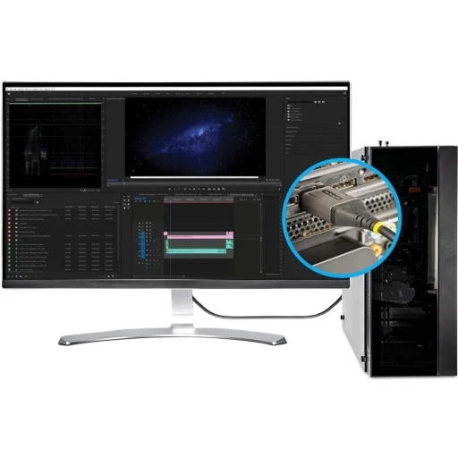Imagen 6 de Cable DisplayPort v1.4 M/M 4K 120Hz/8K 60Hz 2mts 6ft Certified - StarTech
