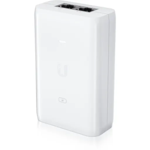 Imagen 0 de Power Injector Ubiquiti U-POE-AT, Gigabit 802.3at PoE 48VDC 31,2W 0,65A