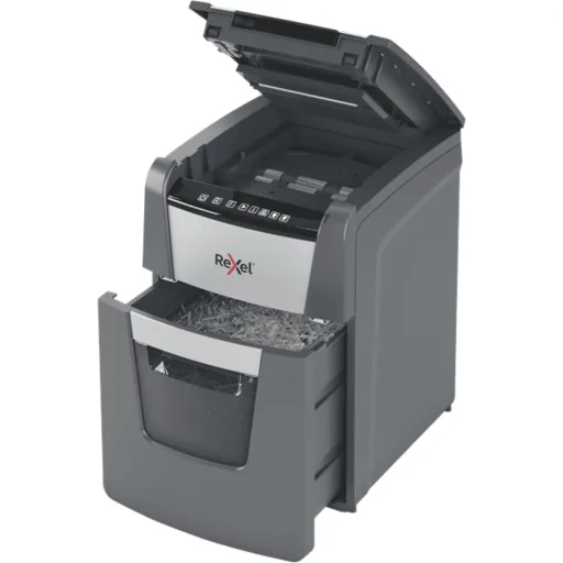 Imagen 3 de Trituradora de Papel Rexel Optimum AutoFeed hasta 100Hojas Ciclo 30 Minutos