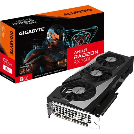 Imagen 0 de Gigabyte Radeon RX 7600 GAMING OC 8G [GV-R76GAMING OC-8GD]