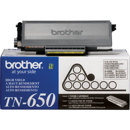 Imagen 3 de Toner Brother TN-650, HL5340D HL5355DN,DCP8085,MFC8480DN,MFC8890D, 8000 Pág