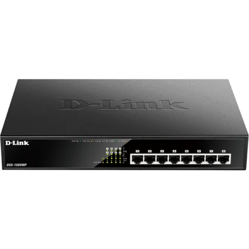 Imagen 0 de Switch D-Link 8 Puertos RJ-45 Gigabit Ethernet 10/100/1000 PoE+ No Administrador