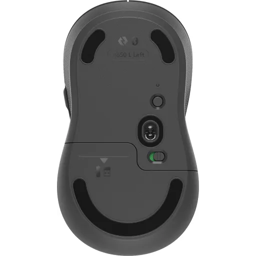 Imagen 1 de Mouse Inalámbrico Logitech Signature M650 Óptico 2000dpi 5 Btns para ZURDOS Gris