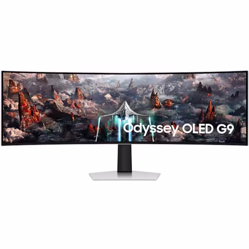 Imagen 2 de Monitor Gamer Curvo Samsung Odyssey OLED G9 49" DQHD5120*1440 OLED DP HDMI 240Hz