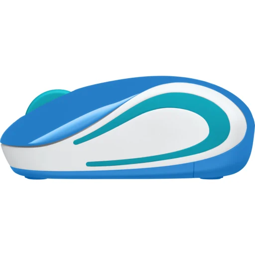 Imagen 2 de Mouse Inalámbrico Logitech Mini M187, Óptico 1000dp 3 botone 2.4G Azul