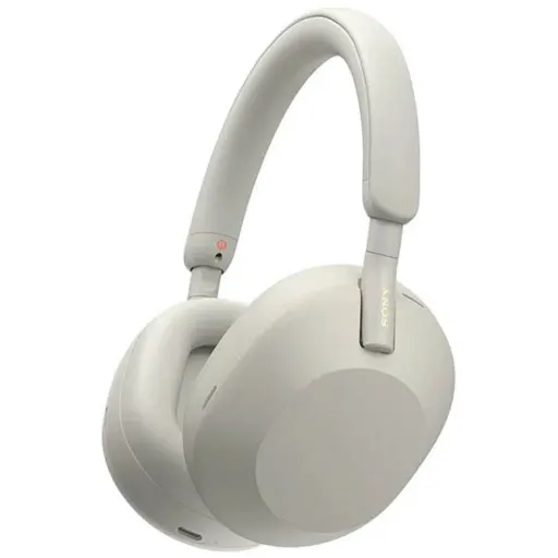 Imagen 0 de Sony WH-1000XM5 Wireless Noise-Canceling Headphone - White (WH1000XM5/SMUC)