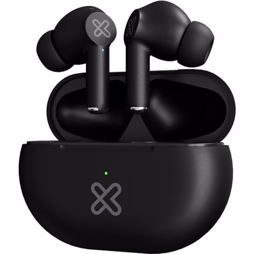 Imagen 0 de Klip Xtreme - True wireless earphones - Para Phone / Para Portable electronics / Para Tablet - Wireless - 17Hrs IPX Black